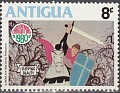 Antigua and Barbuda - 1980 - Walt Disney - 8 ¢ - Multicolor - Walt Disney, Christmas, Sleeping Beauty - Scott 596 - 0